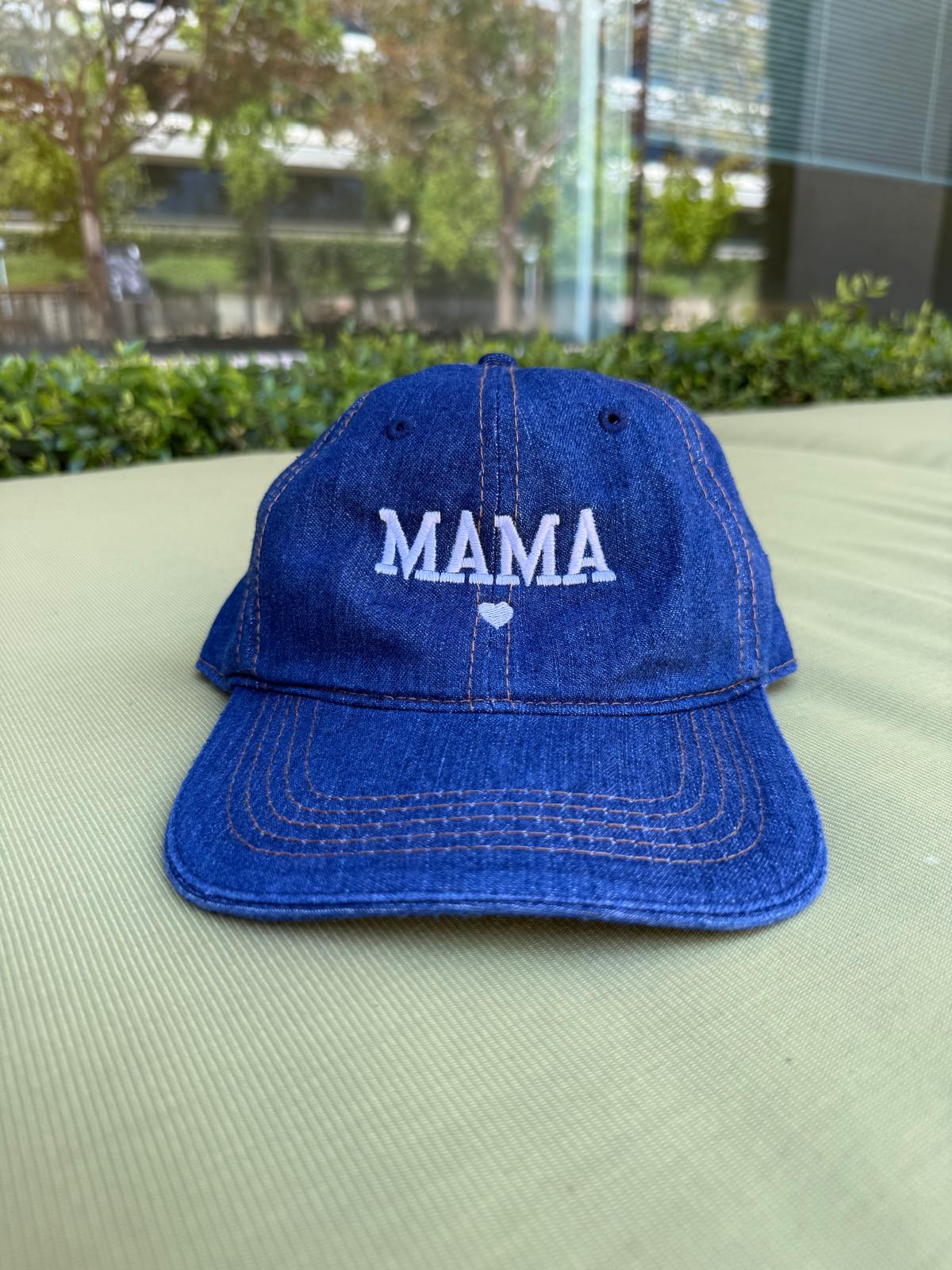 Mama Denim Hat