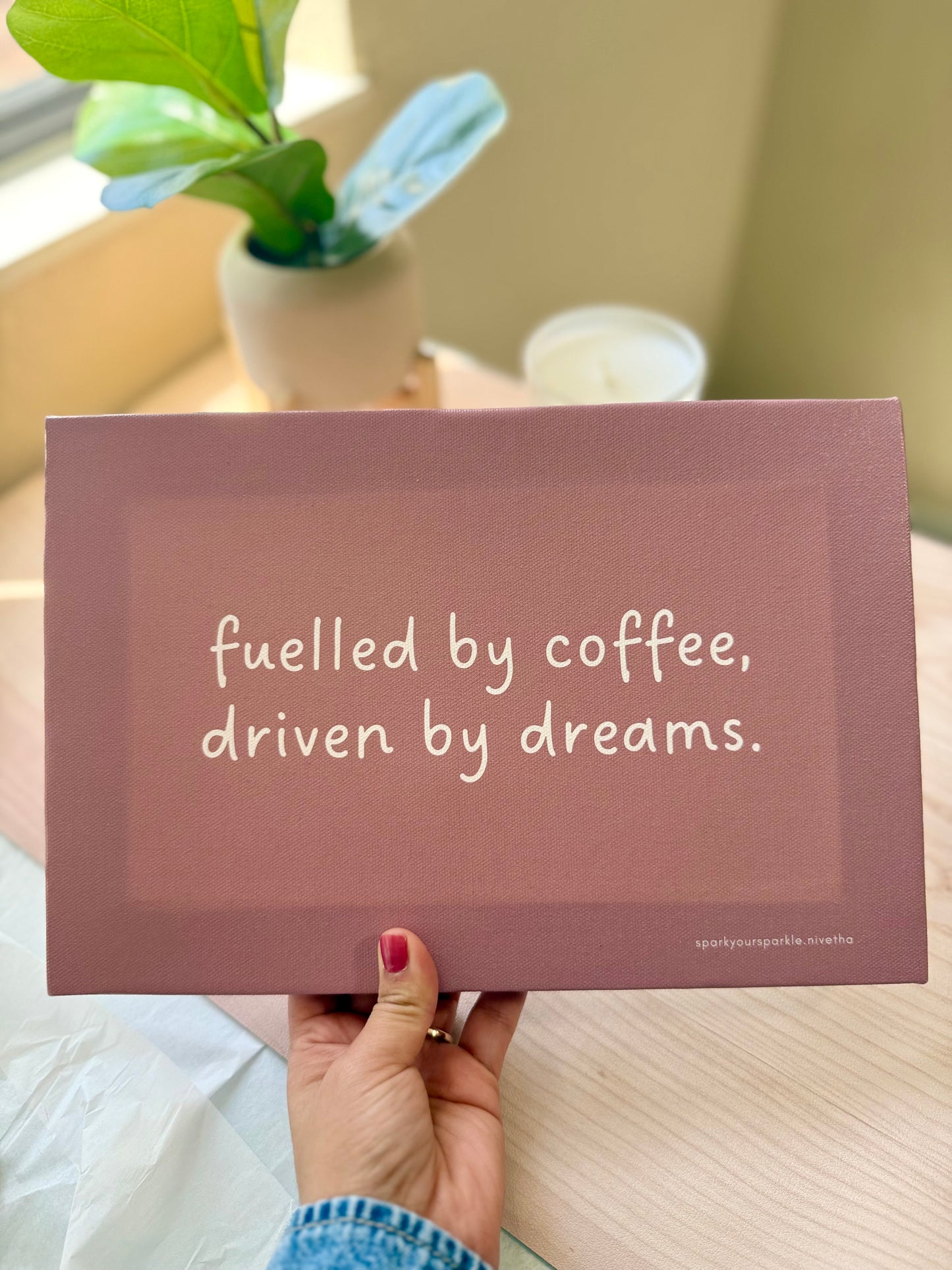 Coffee & Dreams Canvas Wall Art