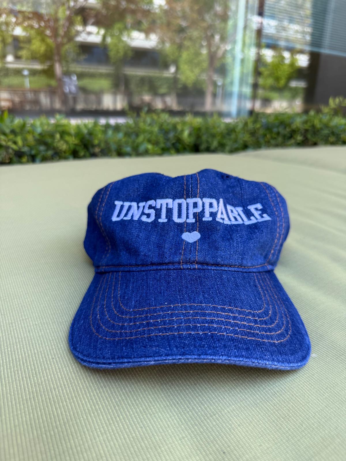 "Unstoppable" Denim Cap