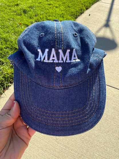 Mama Denim Hat