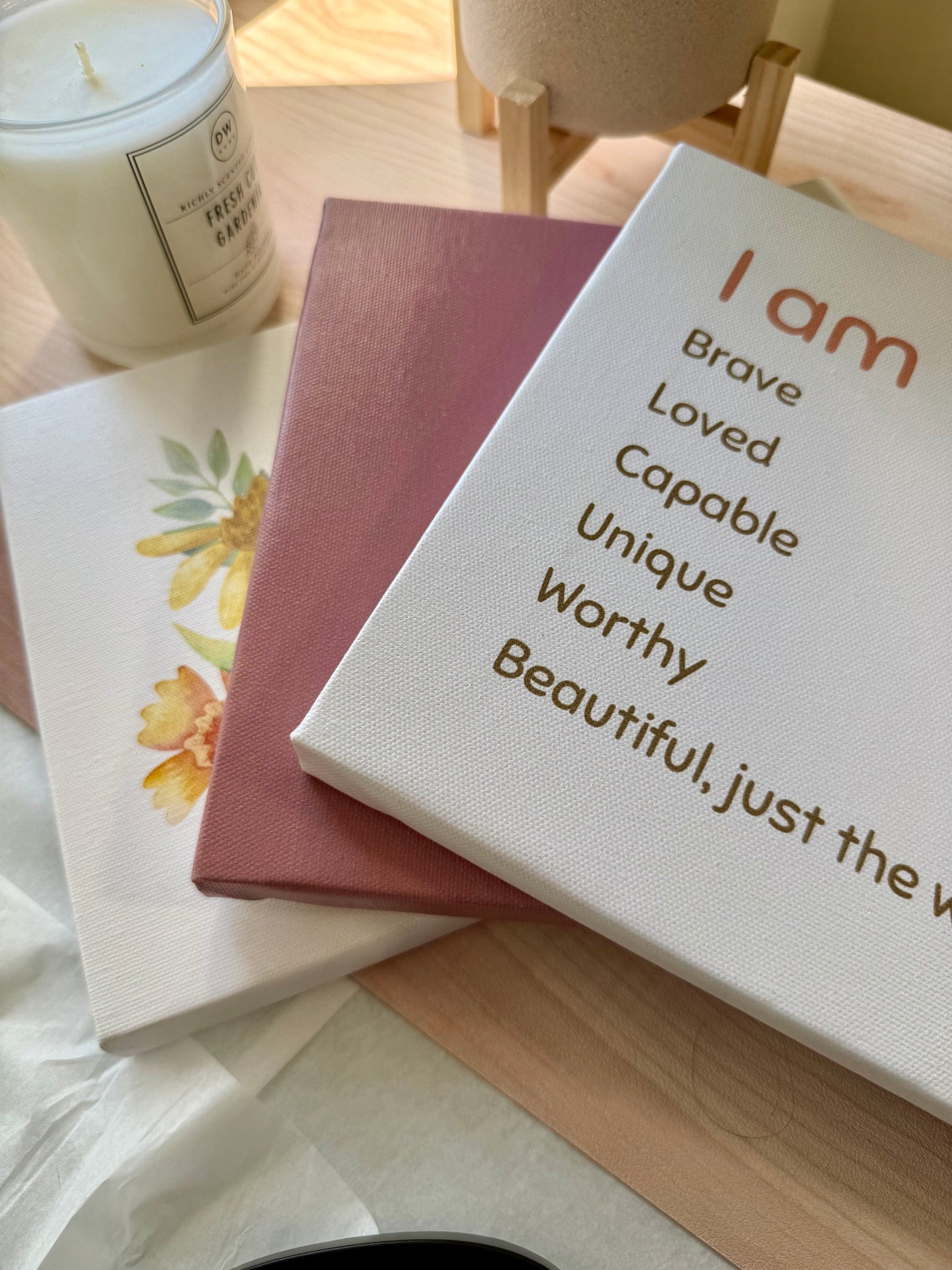 Strength & Grace Canvas Wall Art