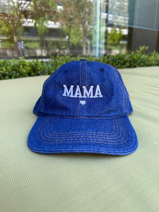 Mama Denim Hat