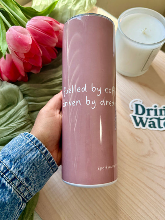 Coffee & Dreams Skinny Tumbler