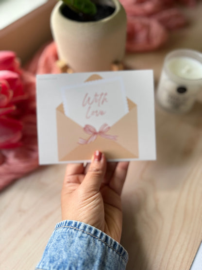 With Love Greeting Card