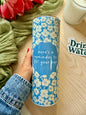 Spring Bloom Skinny Tumbler