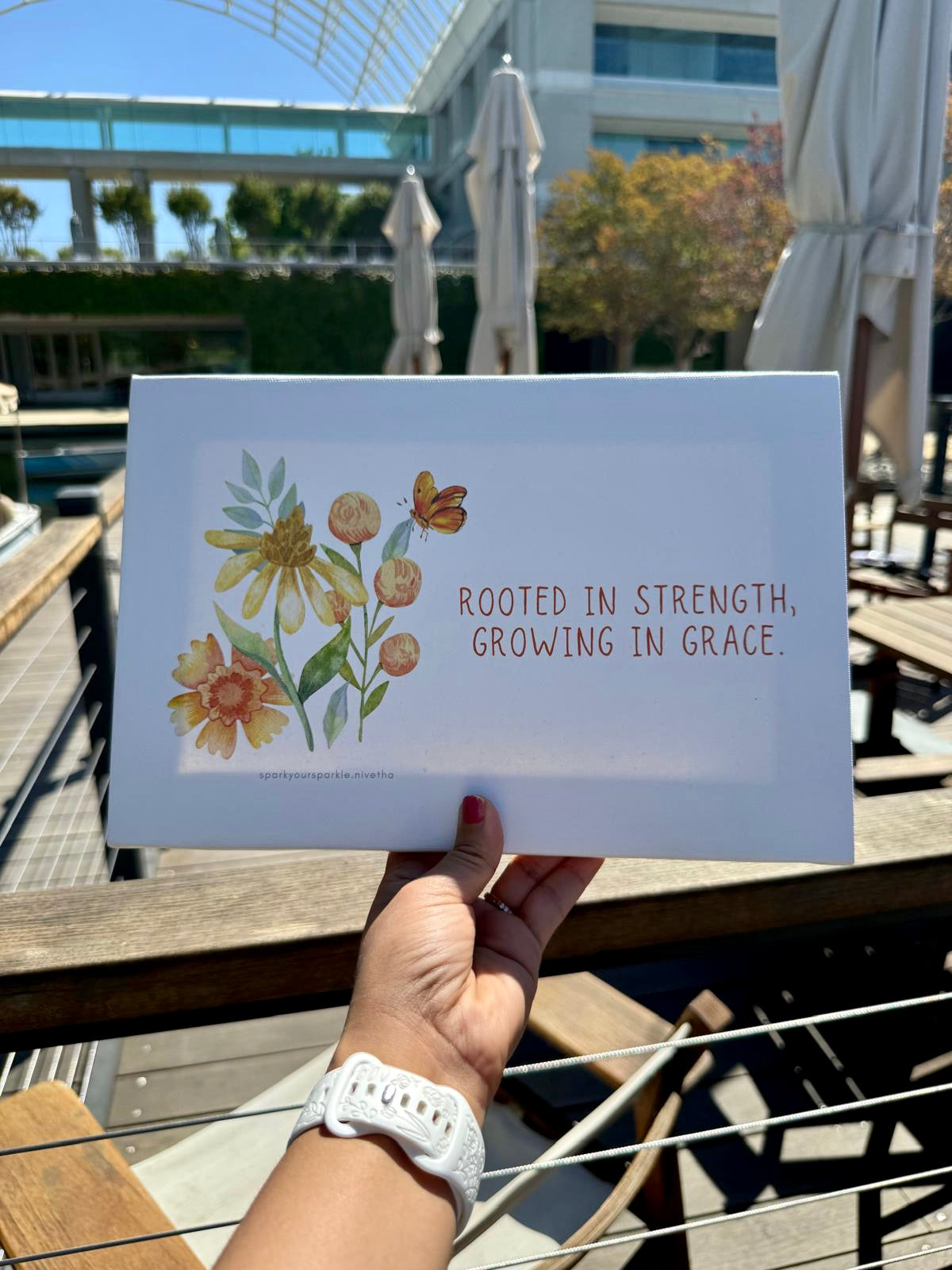 Strength & Grace Canvas Wall Art