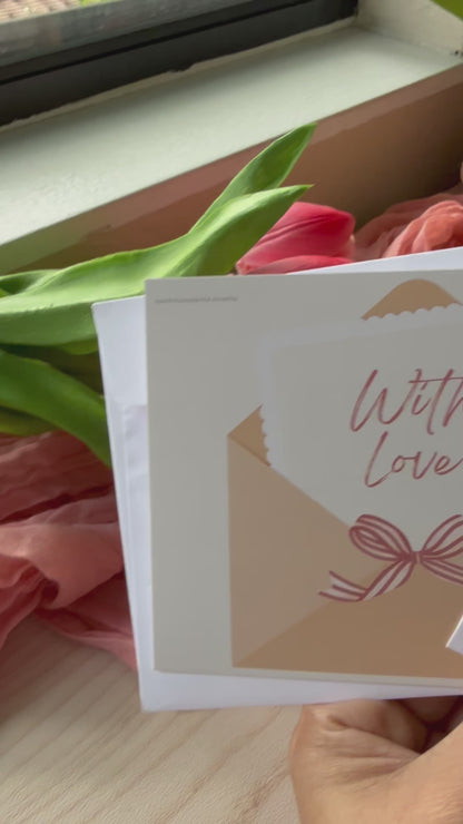 With Love Greeting Card